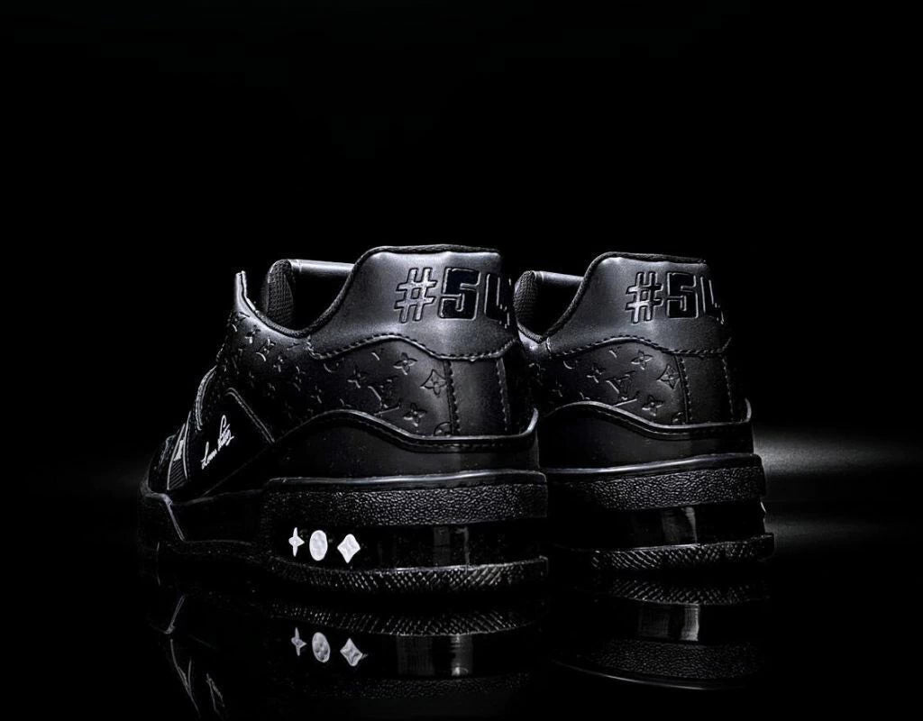 Louis Vuitton Trainer #54 Black White