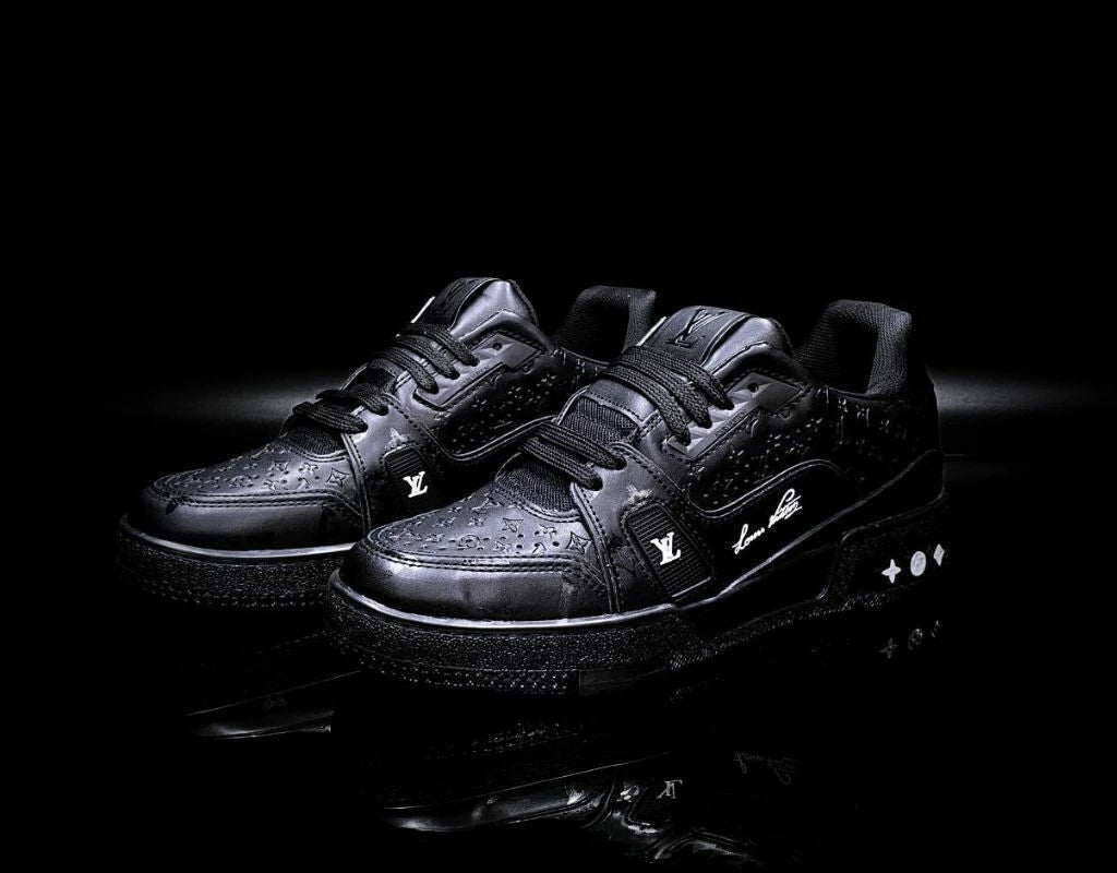 Louis Vuitton Trainer #54 Black White