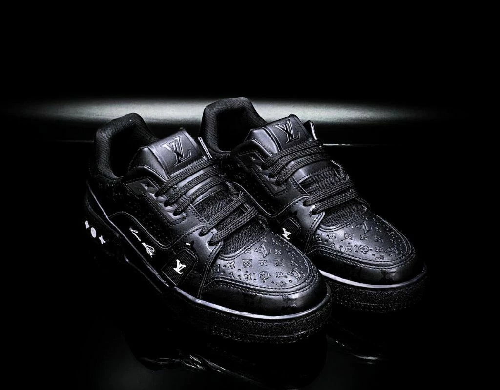 Louis Vuitton Trainer #54 Black White