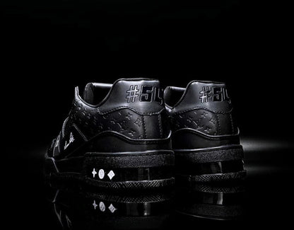 Louis Vuitton Trainer #54 Black White