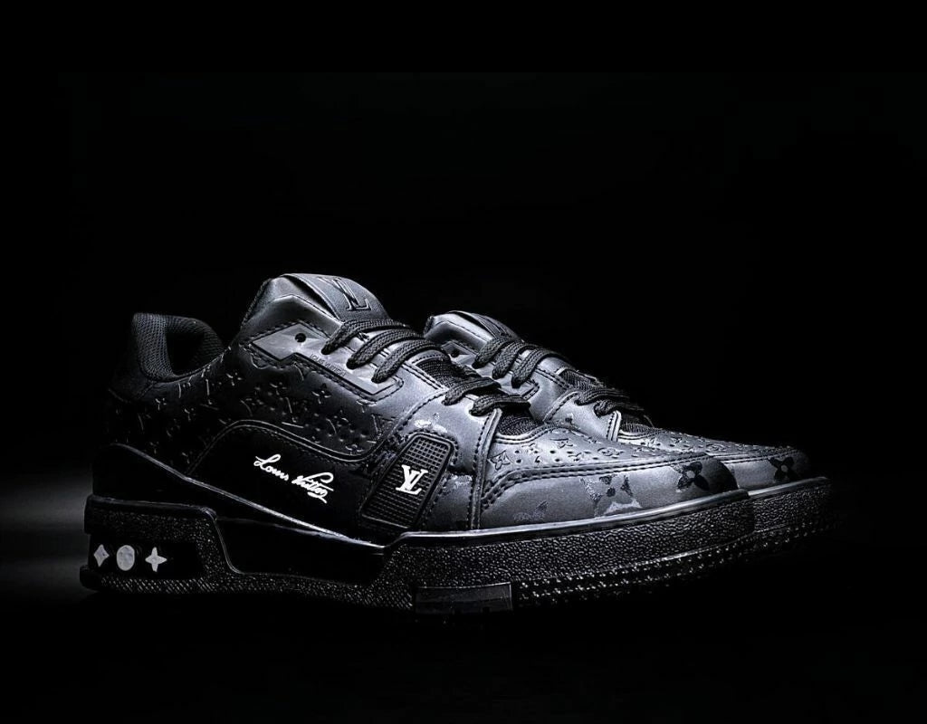Louis Vuitton Trainer #54 Black White