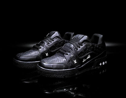 Louis Vuitton Trainer #54 Black White