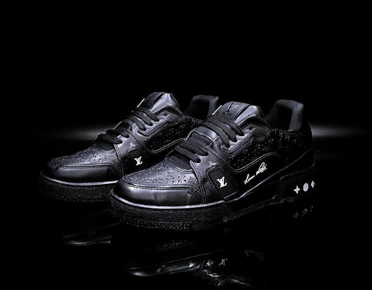 Louis Vuitton Trainer #54 Black White