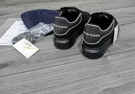 Tenis Clasico Negro Plastisol Casual Alexander McQueen