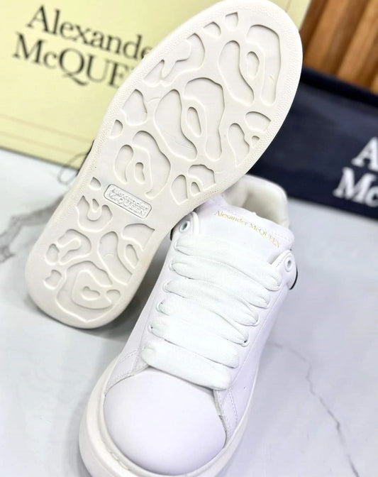 Tenis Alexander McQueen Blanco Negro